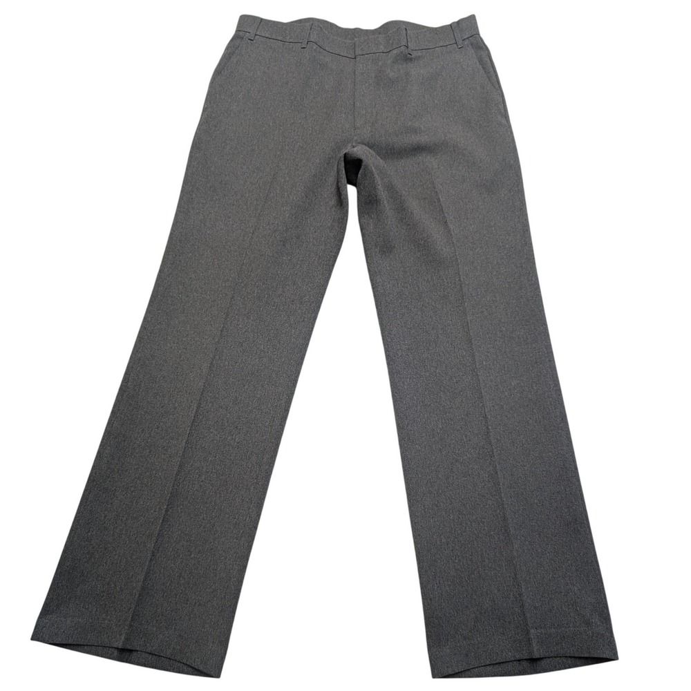 Vintage Levi's Action Slacks Mens 36x32 Grey Straight Leg Dress Pants 47610-2757